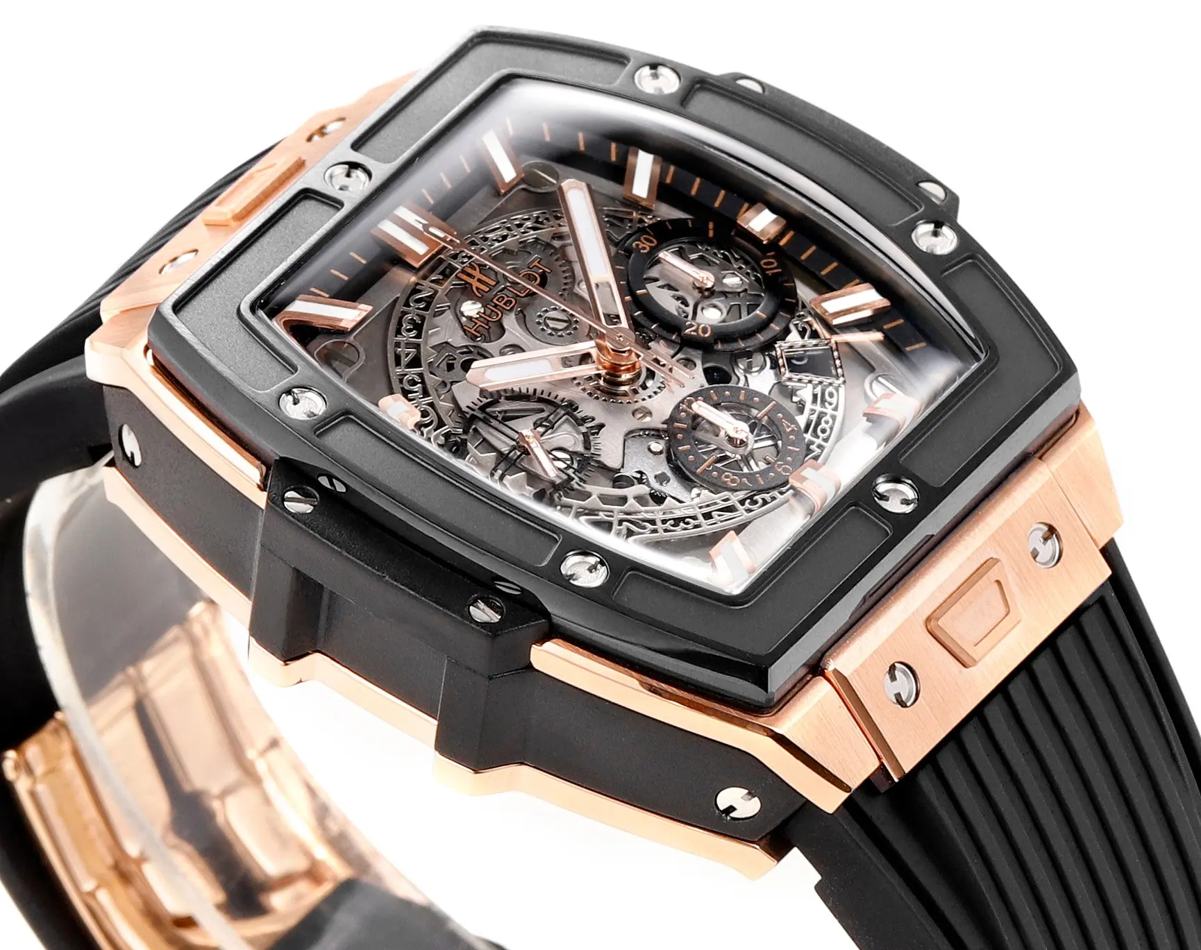 ModernLook JB Factory HUBLOT Spirit of Big Bang Black & Rose Gold Limited Edition Watch – Model 642.NX.0170.RX – Super Clone Masterpiece 6026